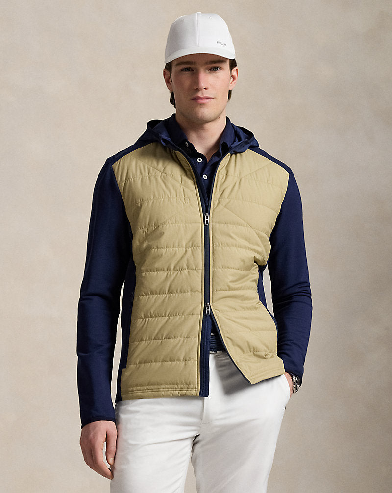 Hybrid Hooded Jacket Refined Navy/Khaki