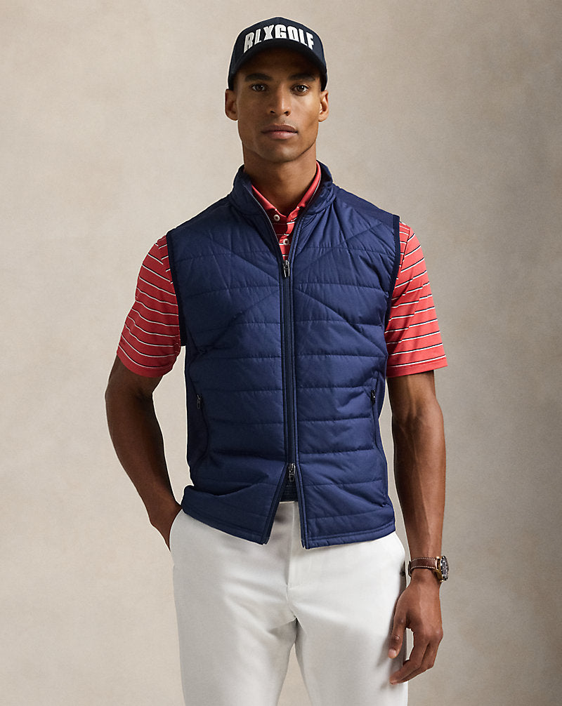 Hybrid Full-Zip Gilet Refined Navy