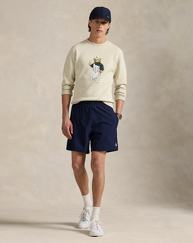 Classic Polo Bear Double-Knit Sweatshirt Basic Sand