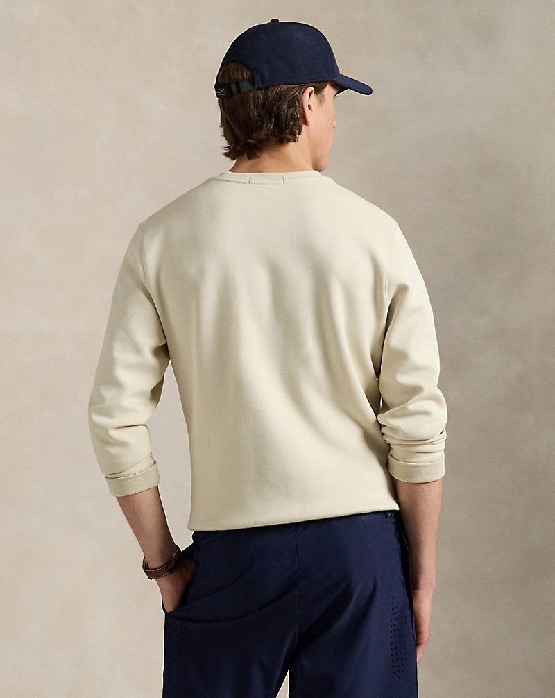 Classic Polo Bear Double-Knit Sweatshirt Basic Sand