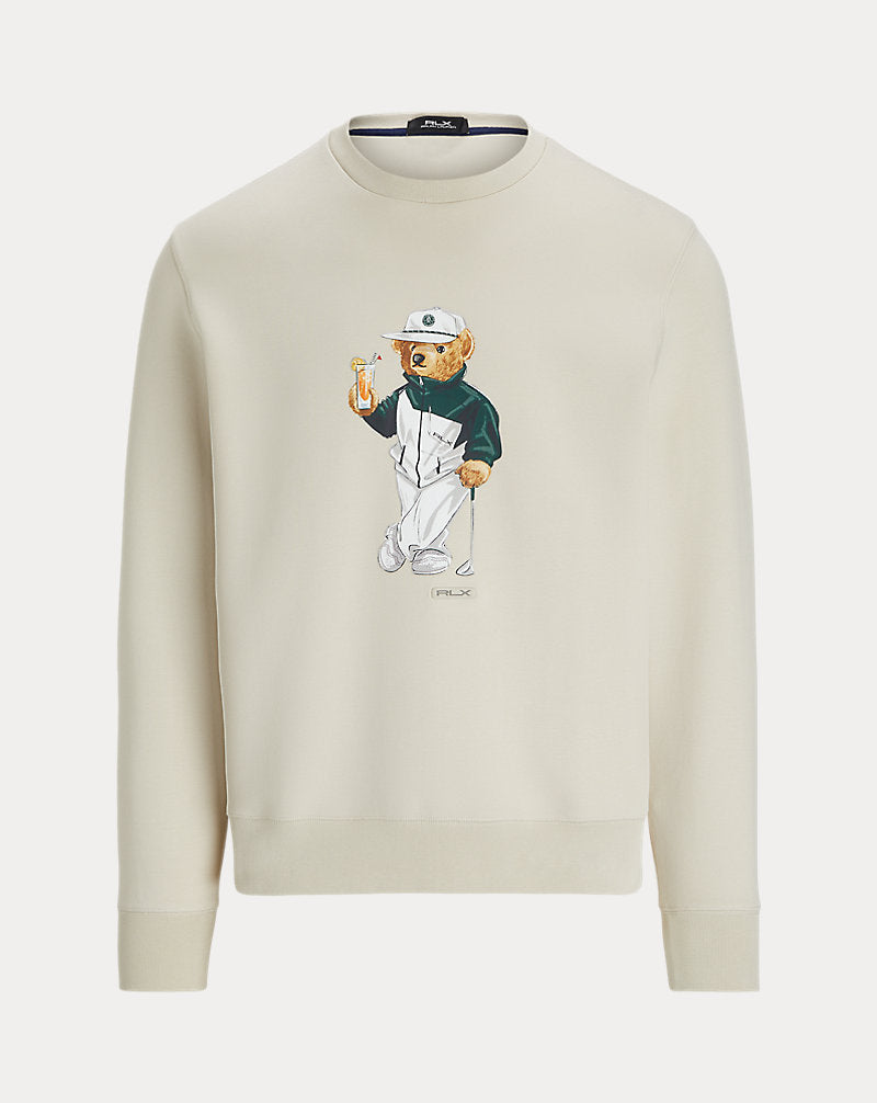Classic Polo Bear Double-Knit Sweatshirt Basic Sand