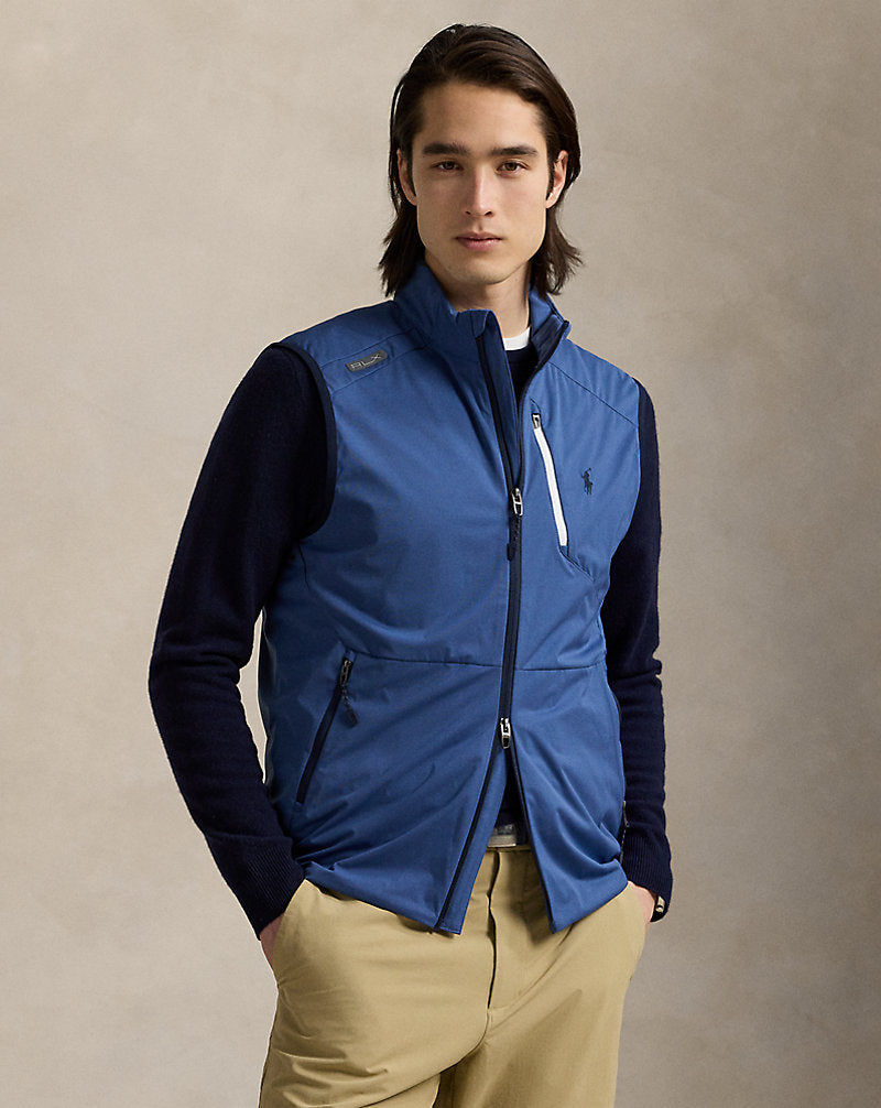 Packable Mockneck Gilet Old Royal