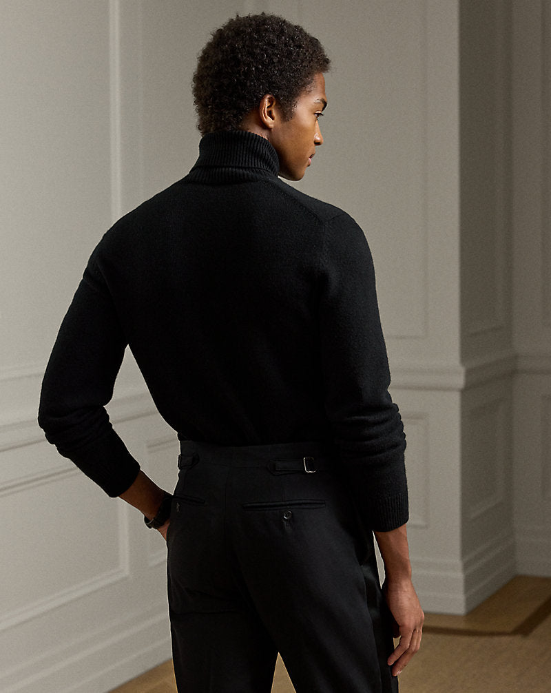 Polo Bear Cashmere Rollneck Jumper Classic Black