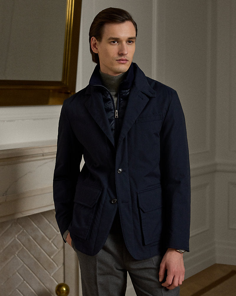 Kensington Hybrid Down Jacket Classic Chairman Navy