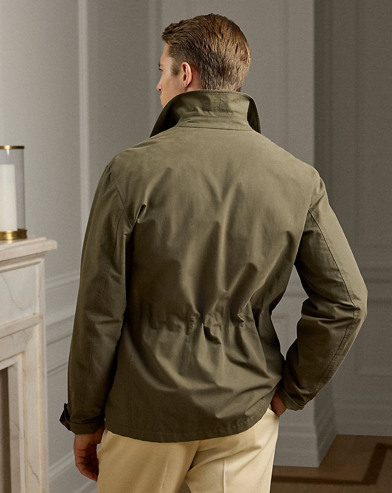 Johnson Twill Four-Pocket Jacket Thicket Moss