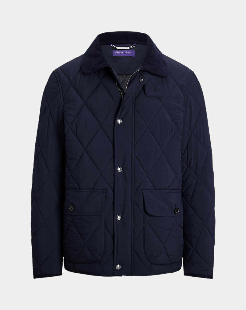 Carleton Quilted Down Jacket Classic Chairman Navy