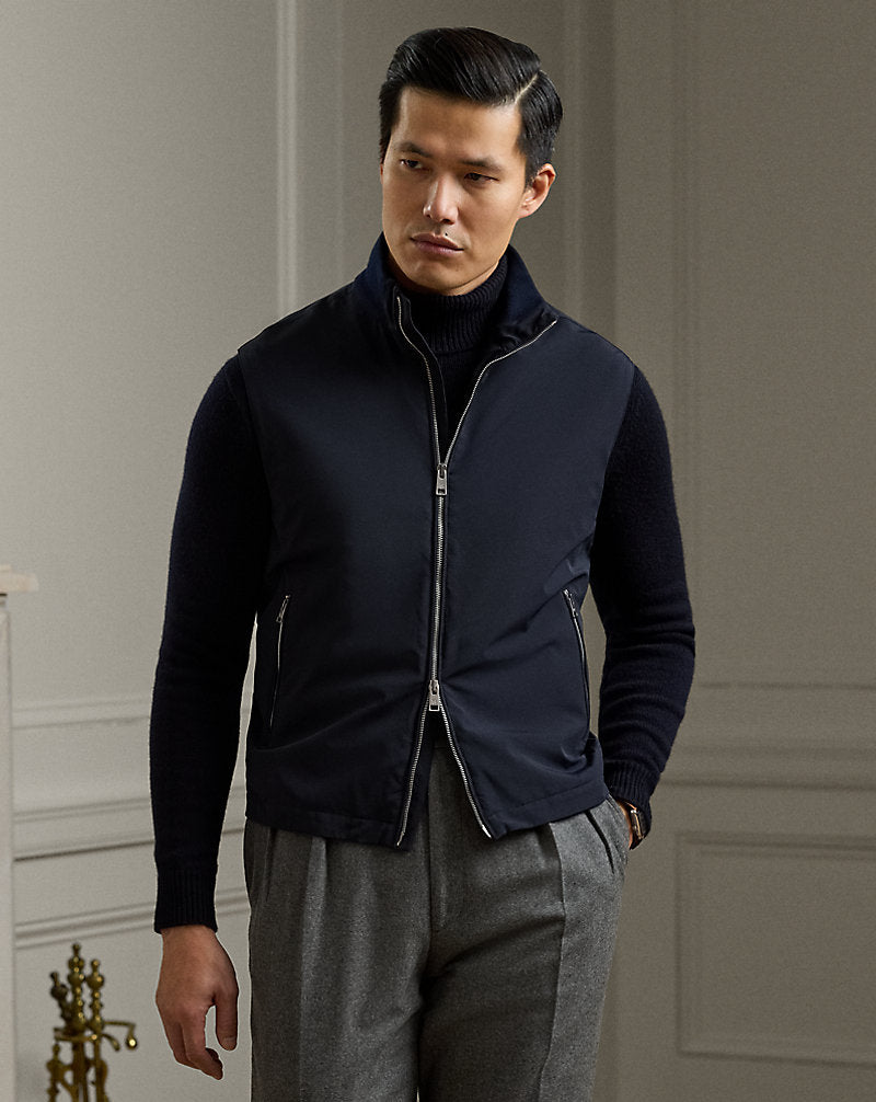 Jeffries Stretch Waistcoat Classic Chairman Navy