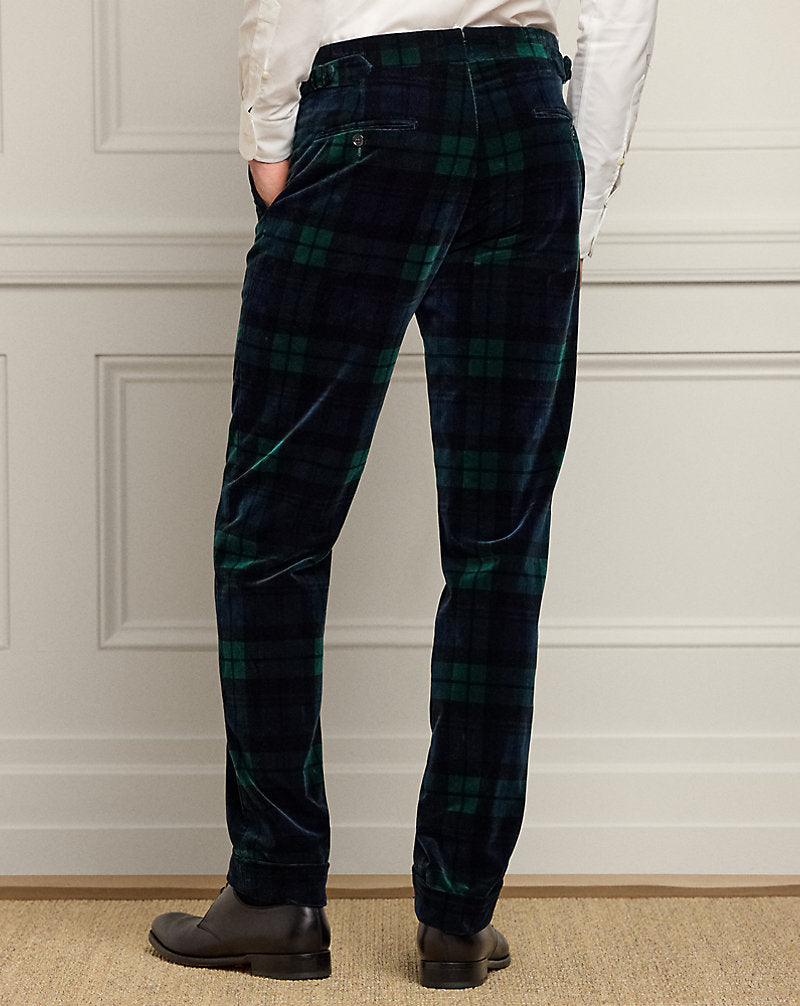 Gregory Hand-Tailored Plaid Trouser Blackwatch