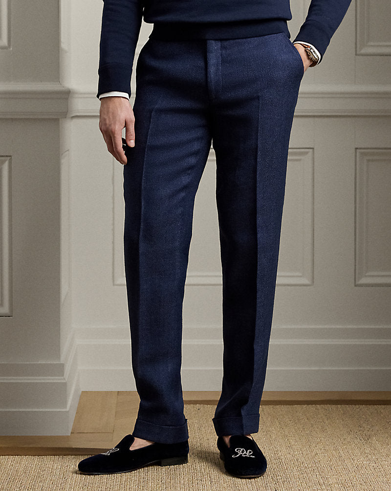 Gregory Hand-Tailored Suit Trouser Navy