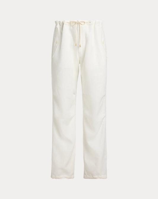 Hand-Tailored Linen Trouser Classic Cream